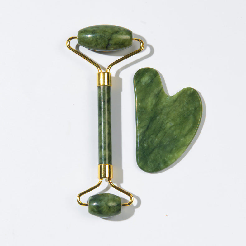 MIKIBEAUTY™ Jade Gua Sha Roller