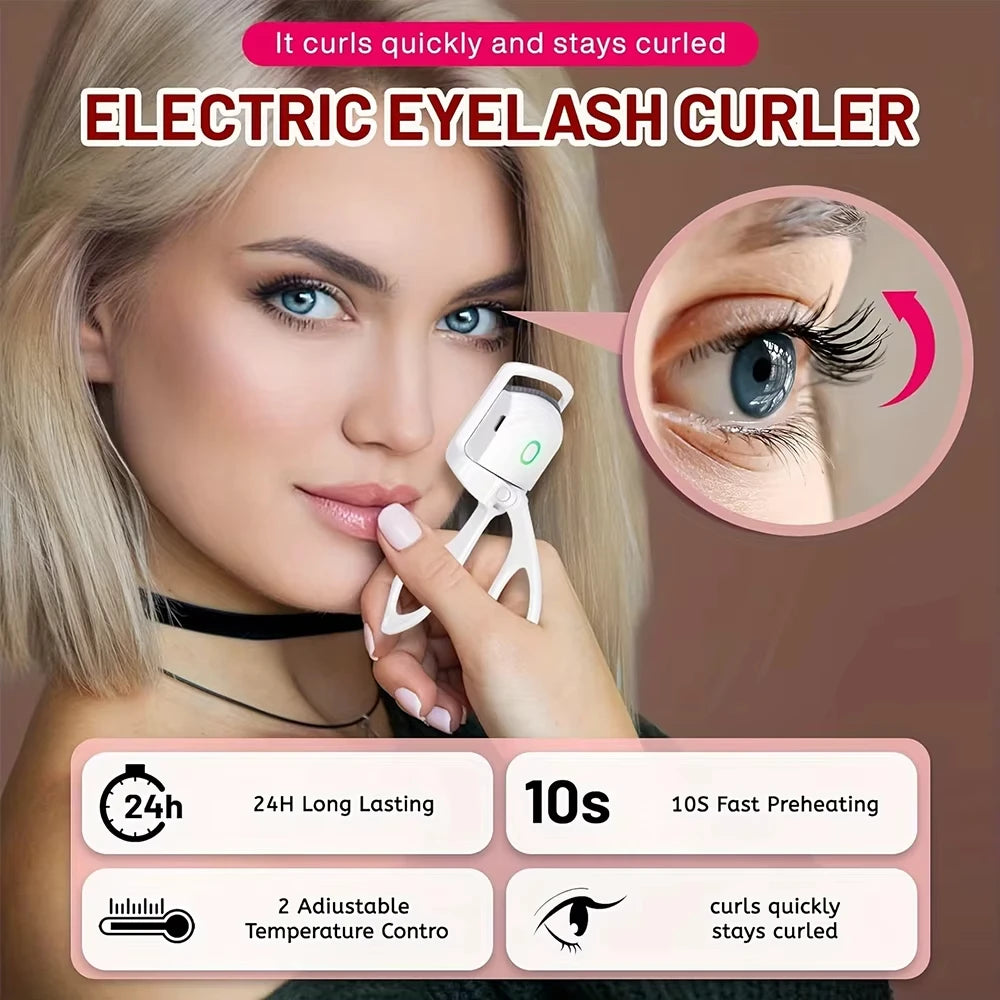 MIKIBEAUTY™ InstaCurl Electric Eyelash Curler