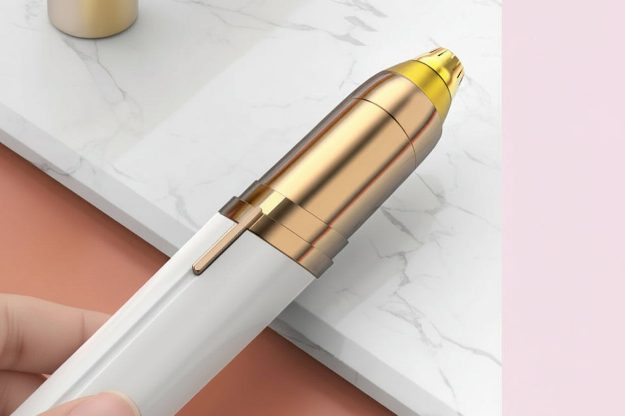 silk eyebrow and facial hair trimmer