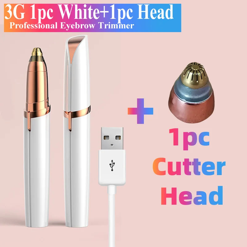 silk eyebrow and facial hair trimmer