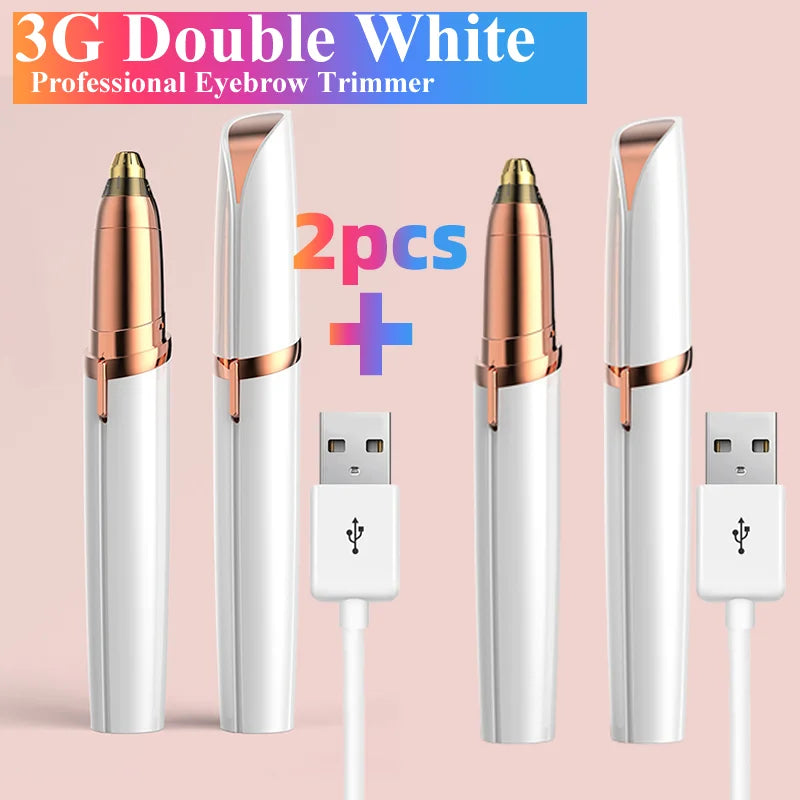 silk eyebrow and facial hair trimmer