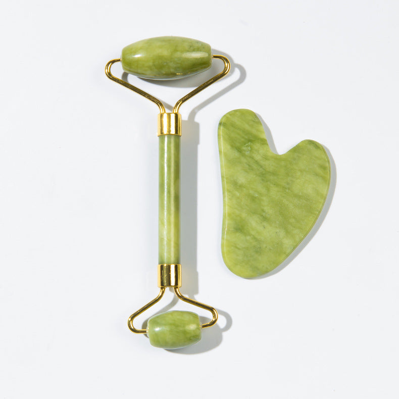MIKIBEAUTY™ Jade Gua Sha Roller