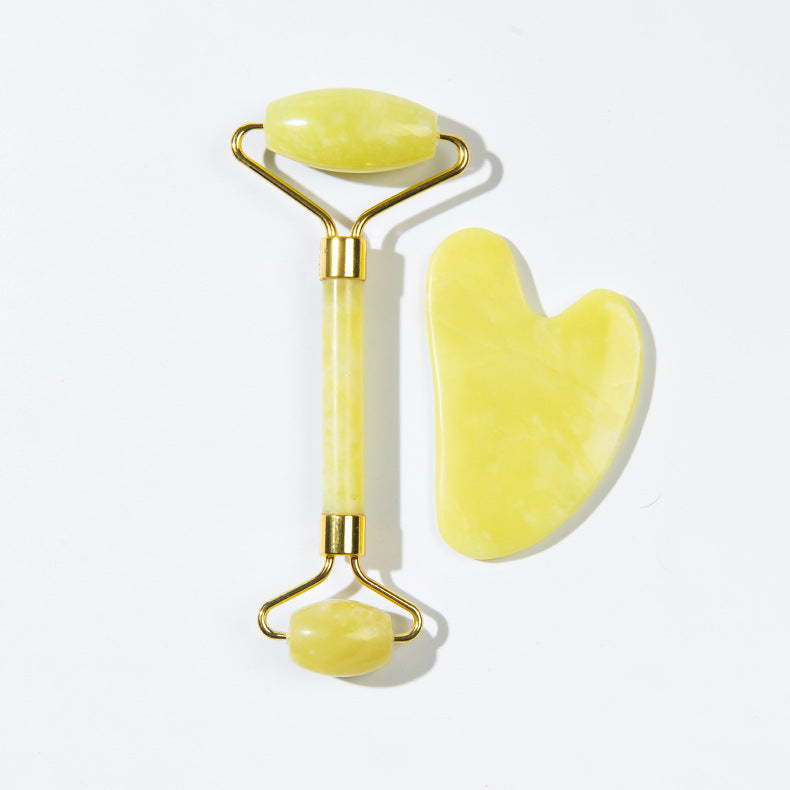 MIKIBEAUTY™ Jade Gua Sha Roller